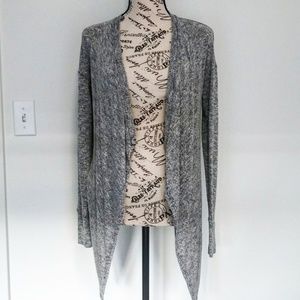 Abercrombie gray tweed cardigan